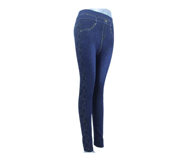 DENIM LOOK LEGGINGS 27144