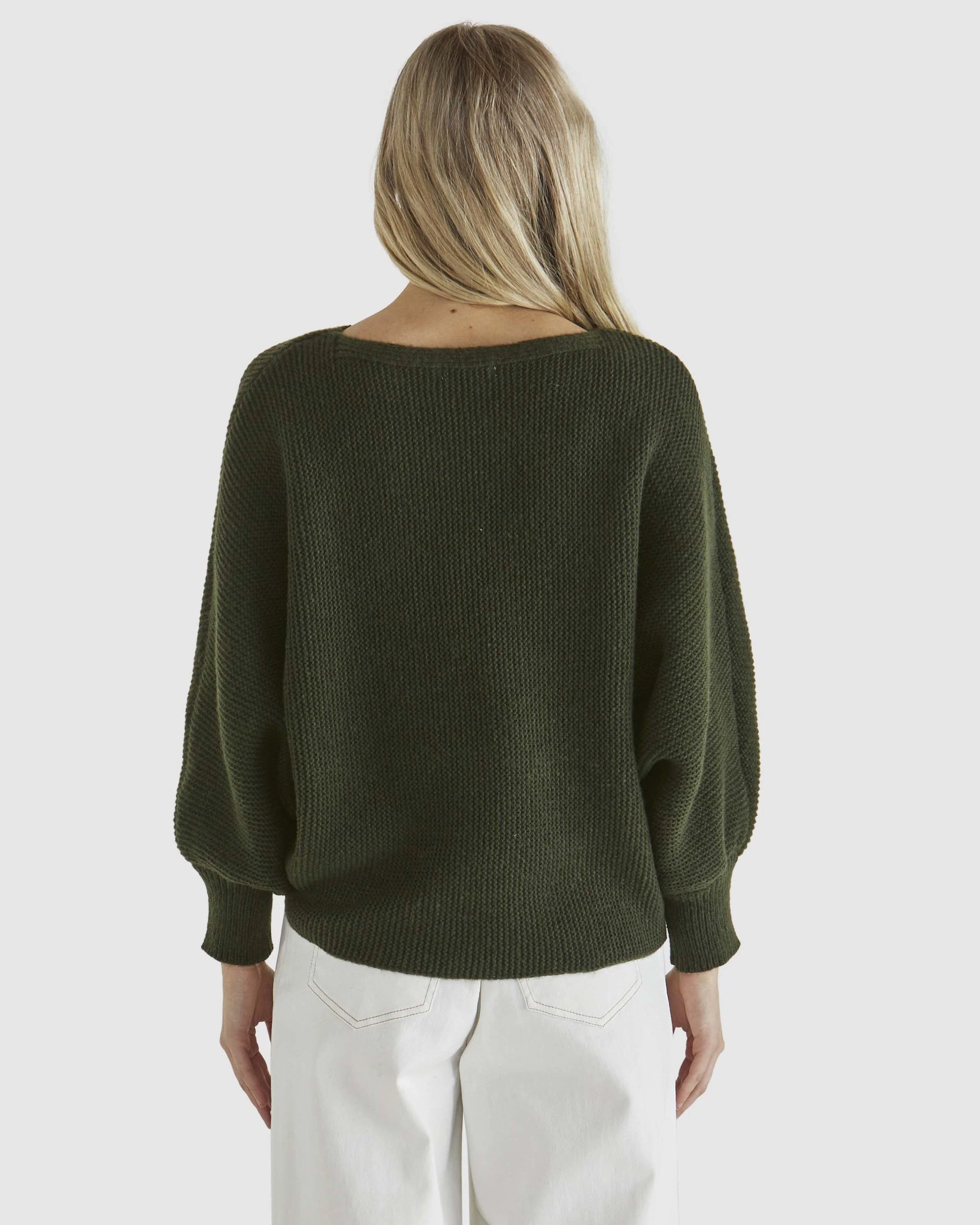SASS CONCORD KNIT KHAKI
