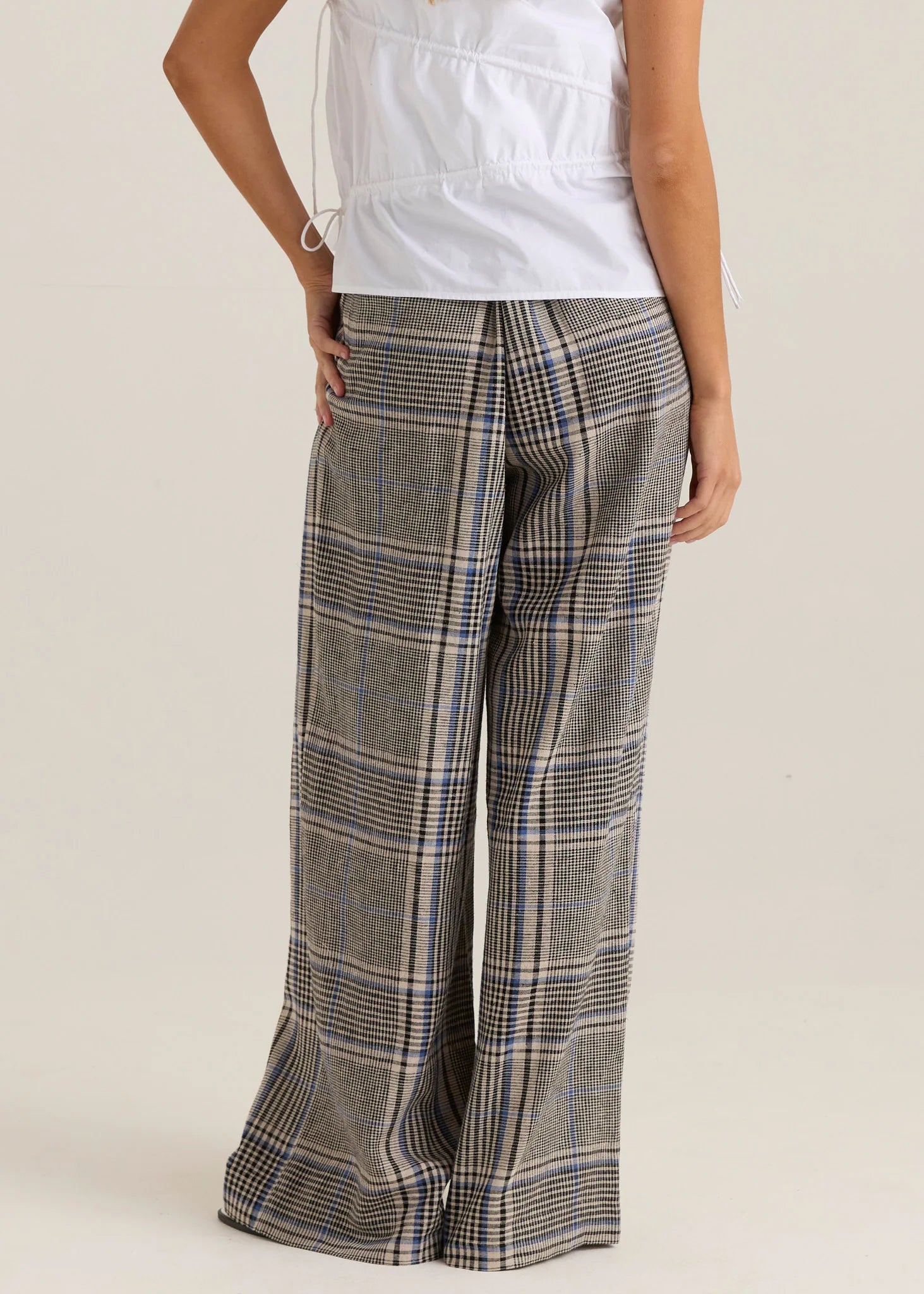 SASS BLAKELY PANT- PRINCE OF WALES CHECK WERE $109.99 <<<<SALE>>>>