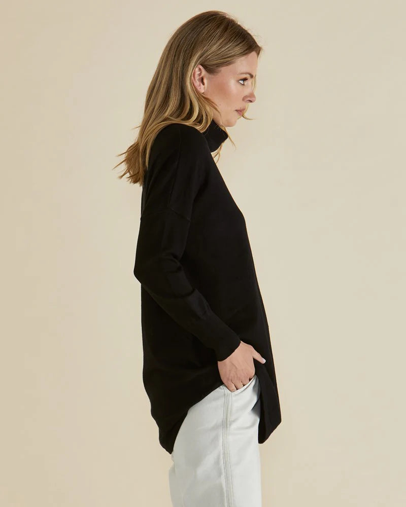 BETTY BASICS FLEUR ROLL NECK JUMPER