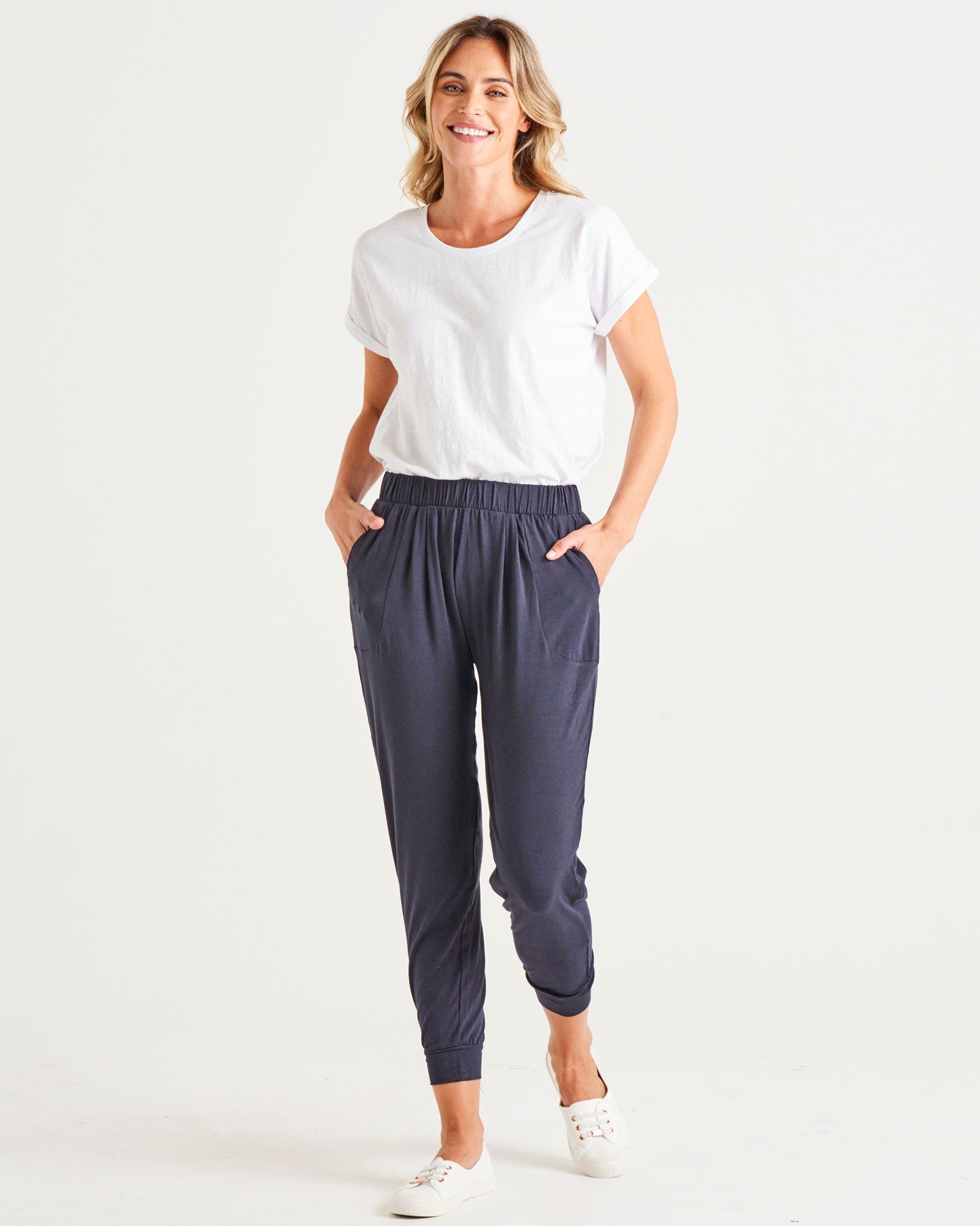 BETTY BASICS PARIS PANT - PETROL