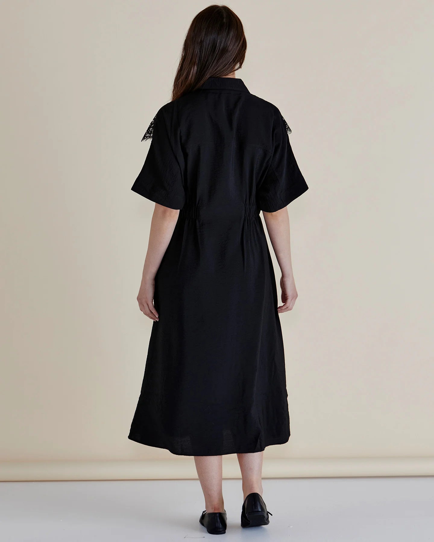 BETTY BASICS SKYE DRESS - BLACK