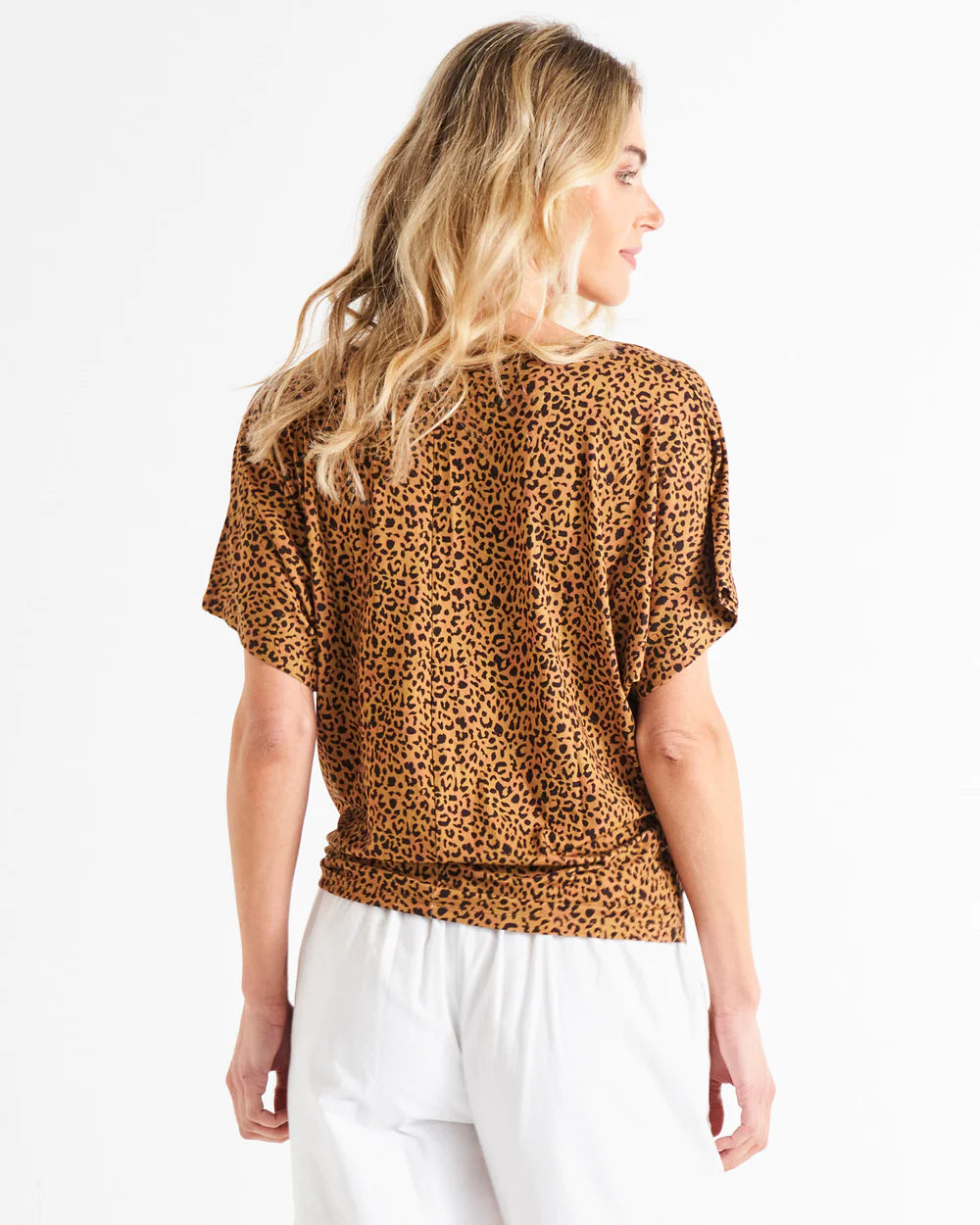 BETTY BASICS MAUI TEE - WILD PRINT was $44.99 now...