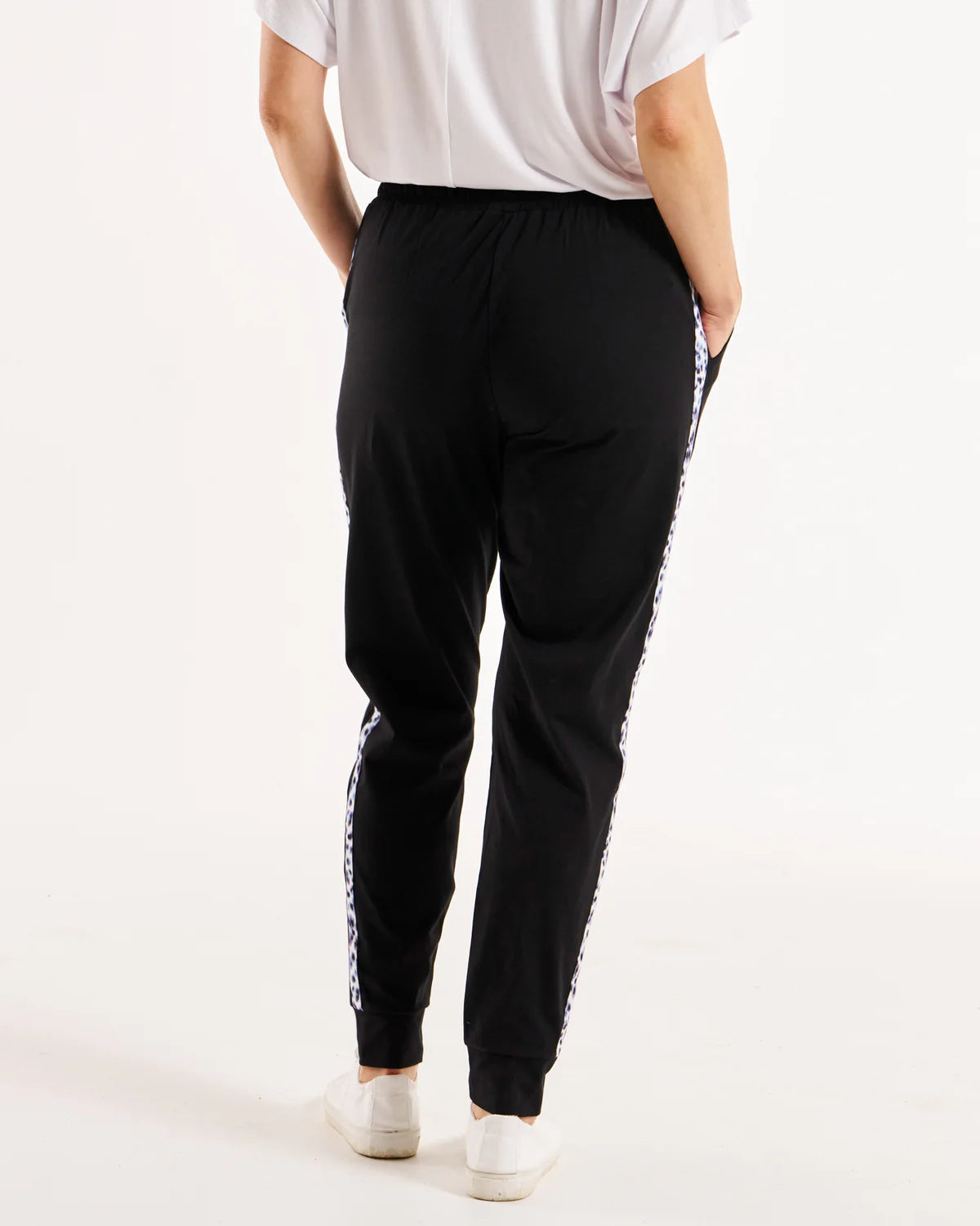 BETTY BASICS HEIDI PANT - ANIMAL STRIPE