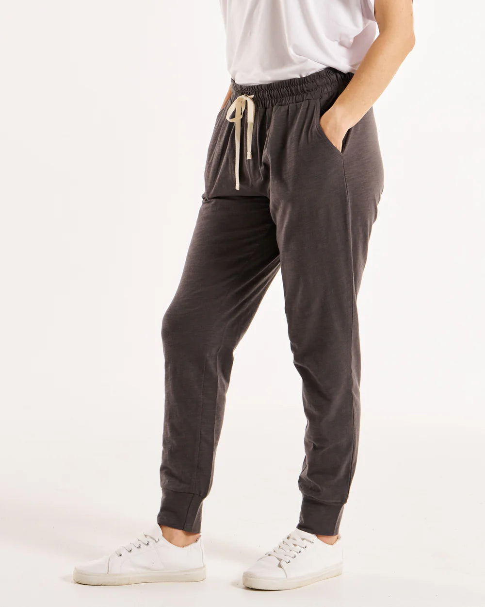 BETTY BASICS BONDI JOGGER - HUSKY GREY