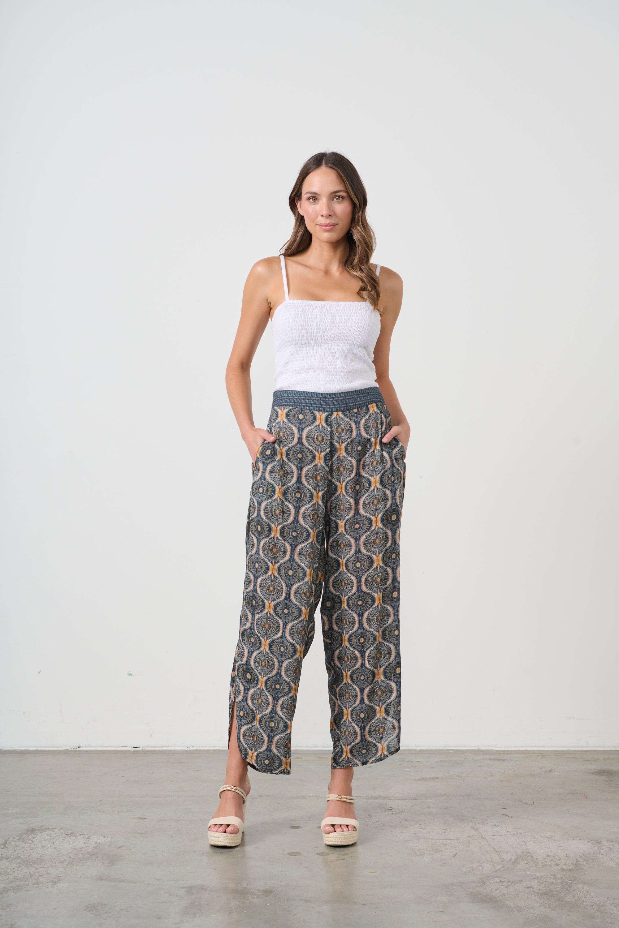 CAJU COSMOS PRINT PANT