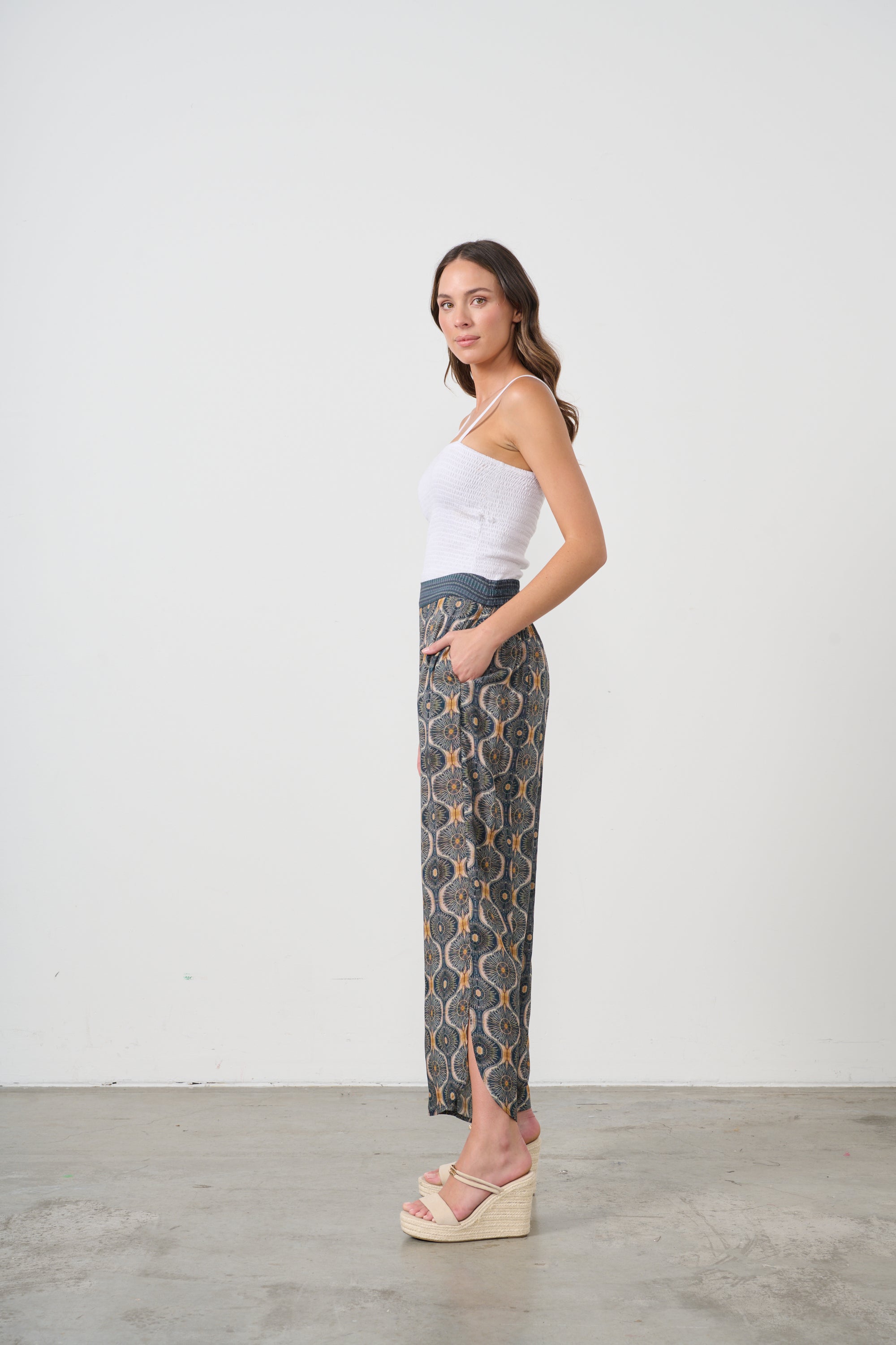 CAJU COSMOS PRINT PANT