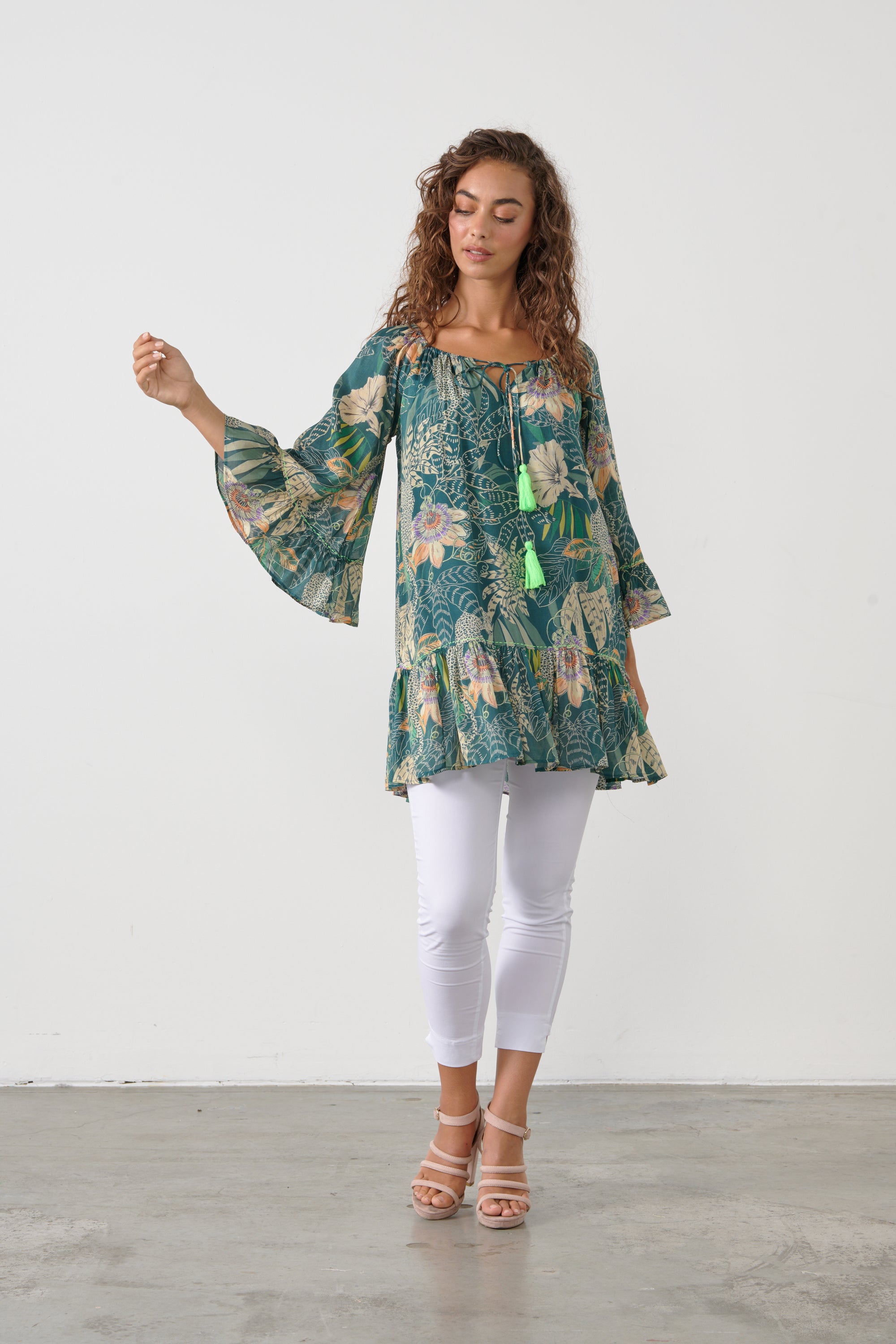 COTTON VOILE  TUNIC -