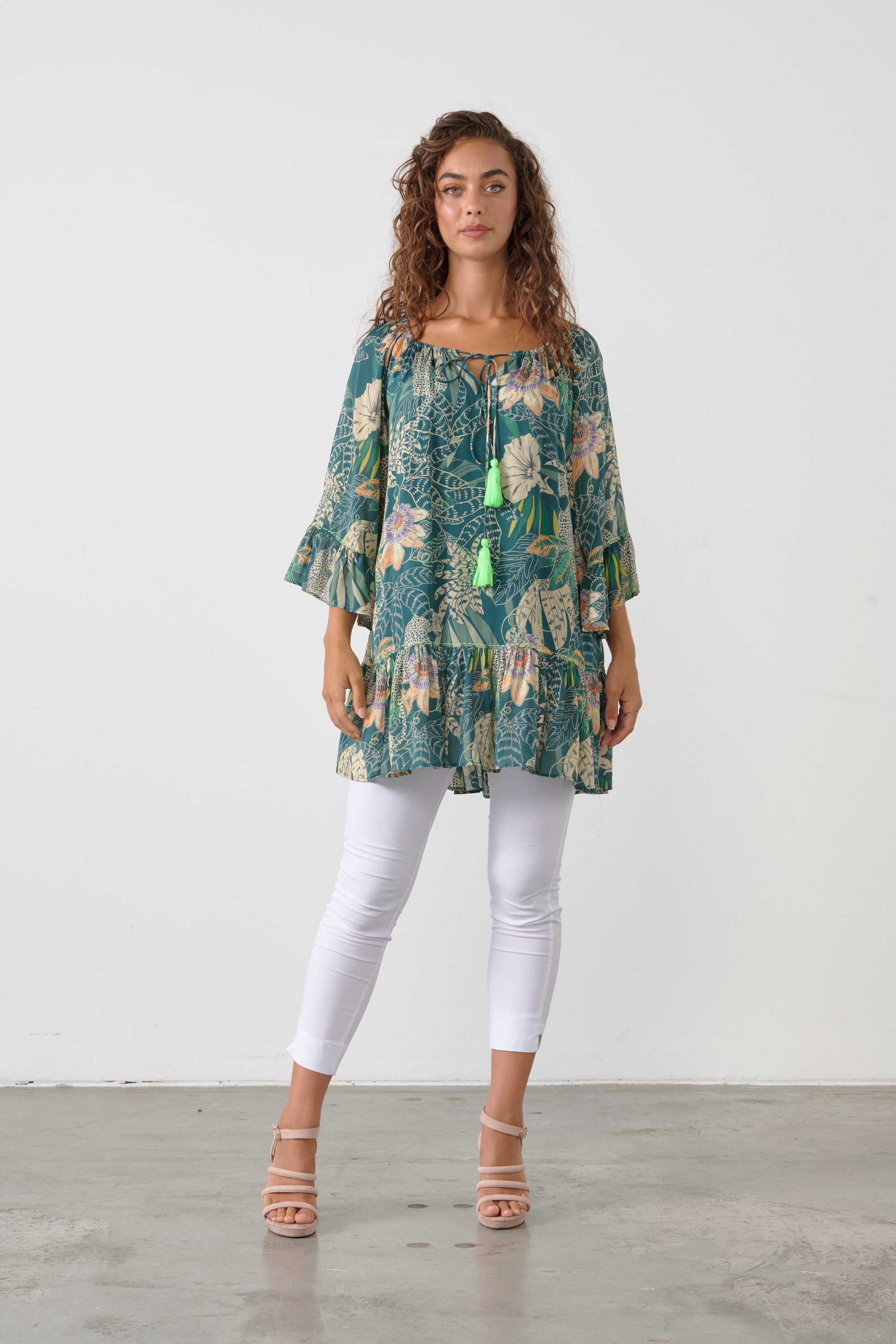 COTTON VOILE  TUNIC -