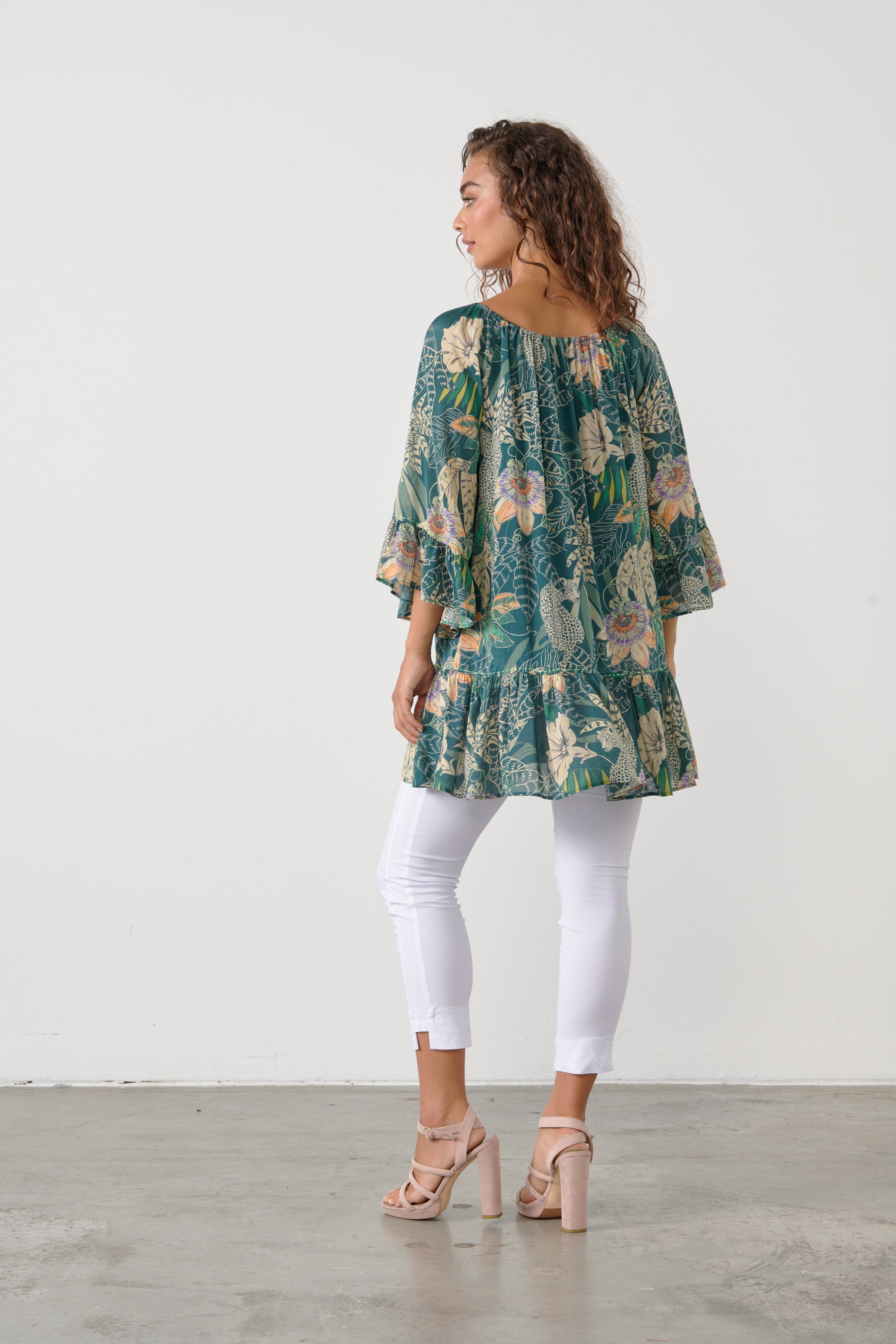 COTTON VOILE  TUNIC -