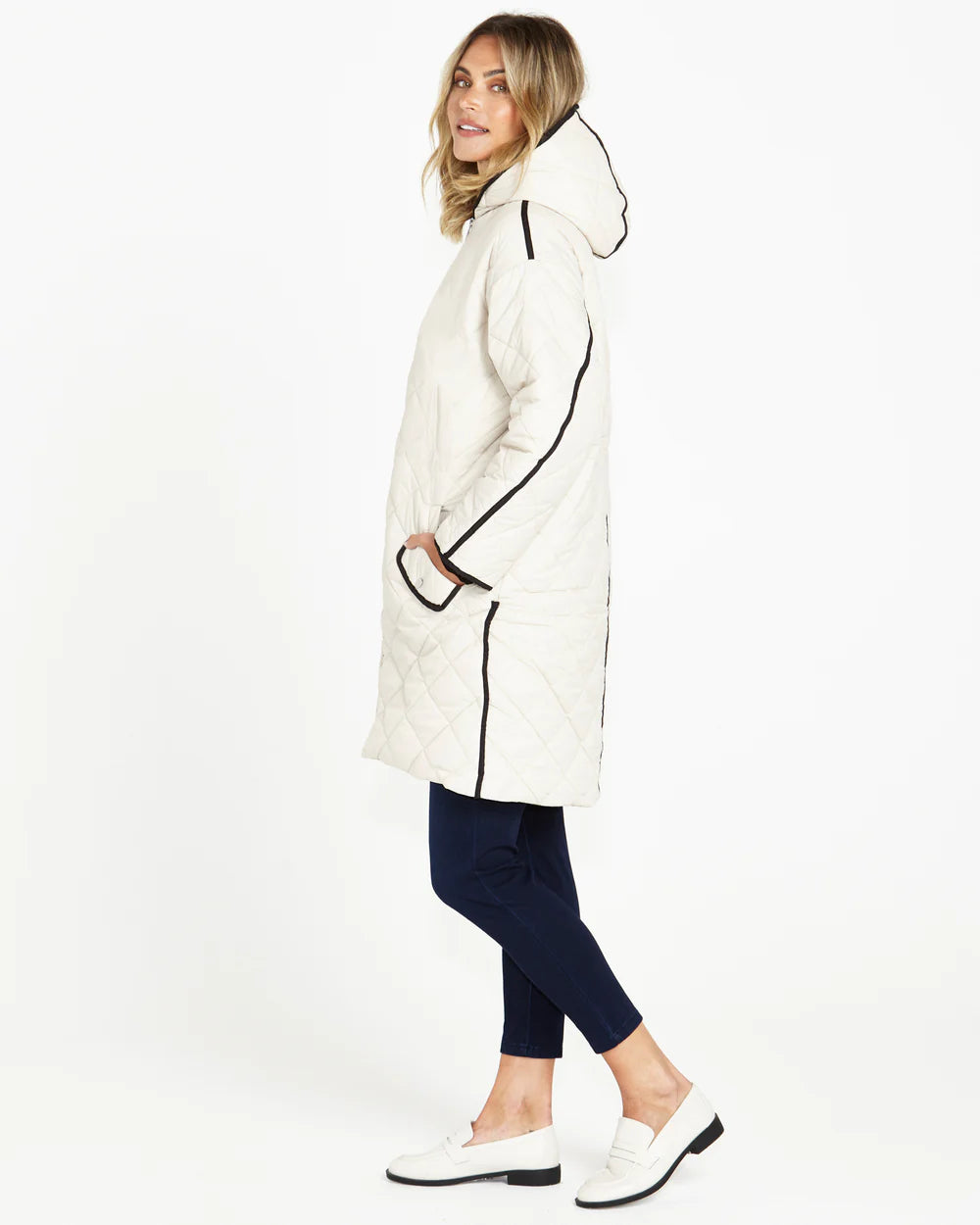 BETTY BASICS ALEXA REVERSIBLE PUFFER JACKET WAS $154.99... NOW....