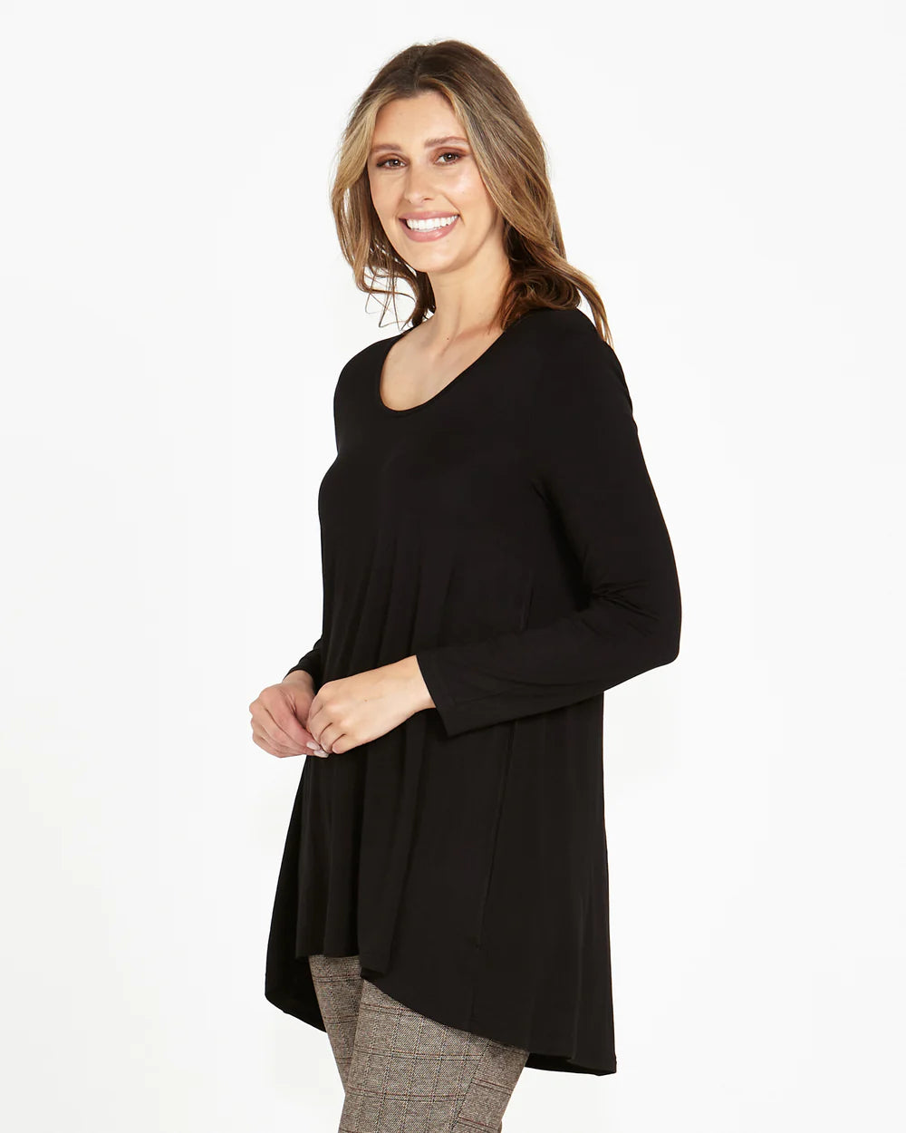 BETTY BASICS CAIRO TUNIC BAMBOO TOP