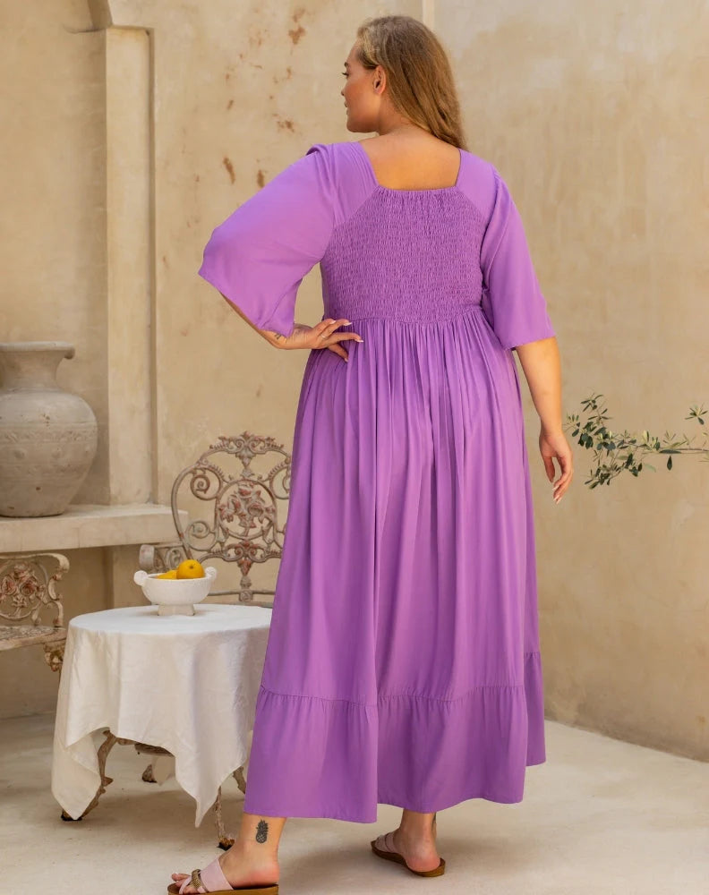 KALANI DRESS - LILAC