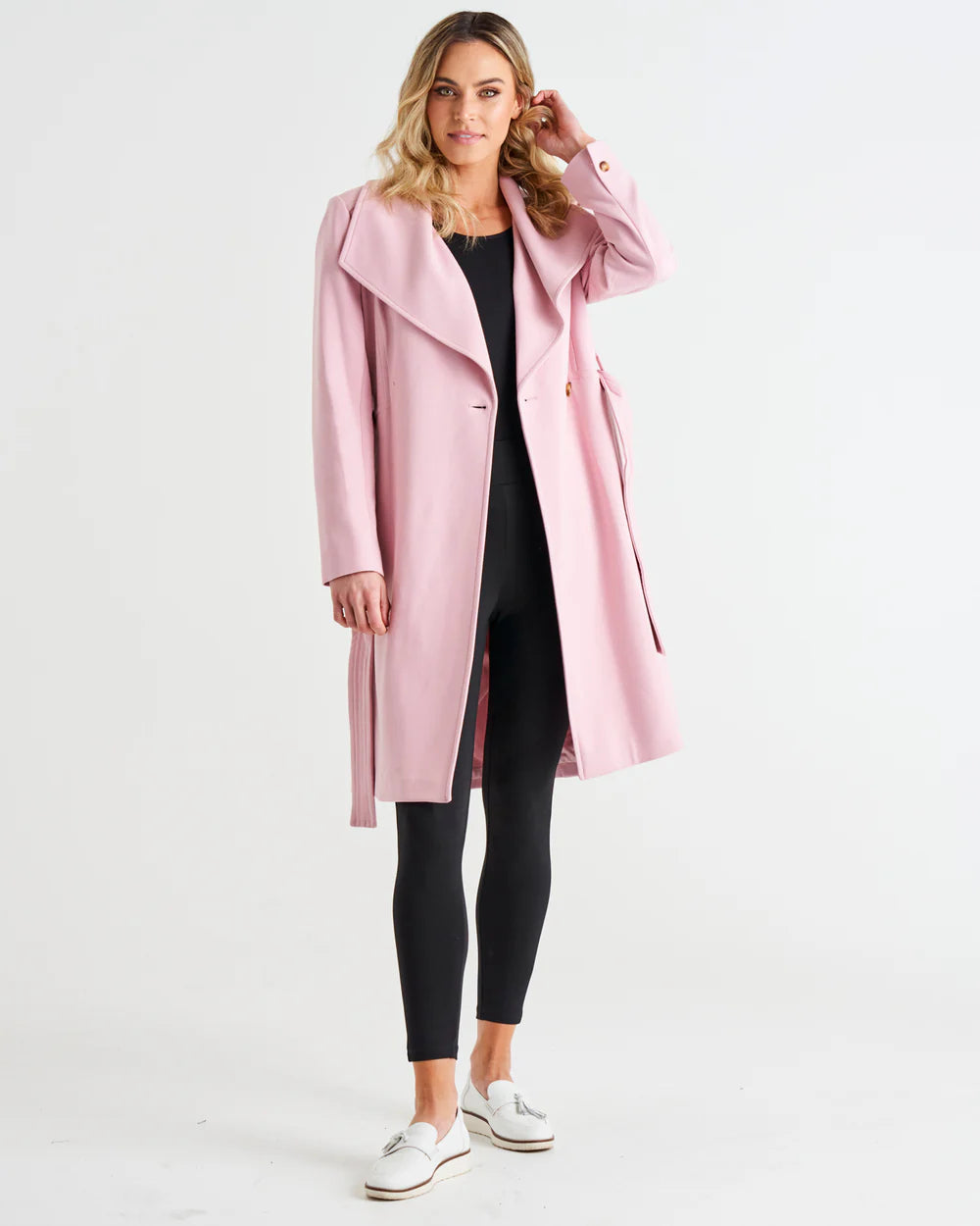 BETTY BASICS CHRISTINA WRAP COAT --was $154.99... sale now...