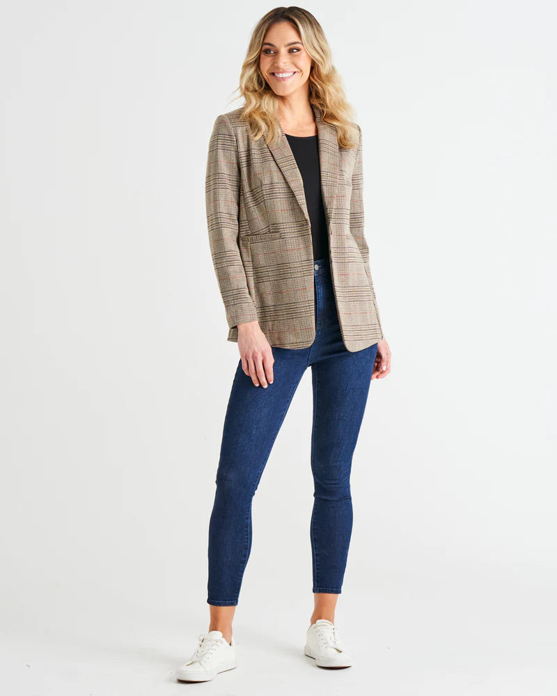 BETTY BASICS PORTSEA BLAZER  --