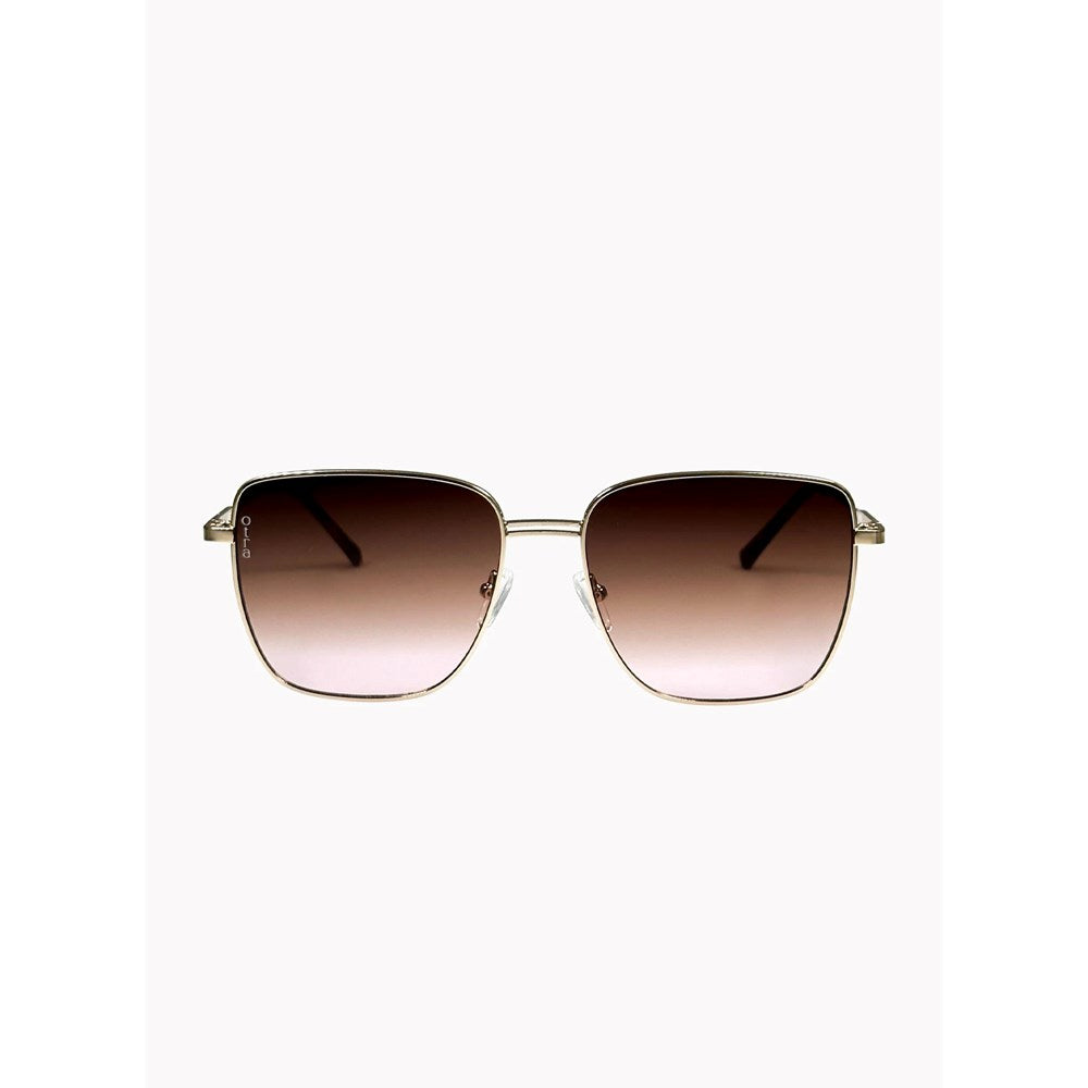 OTRA EYEWEAR - RITA GOLD BROWN/PINK FADE