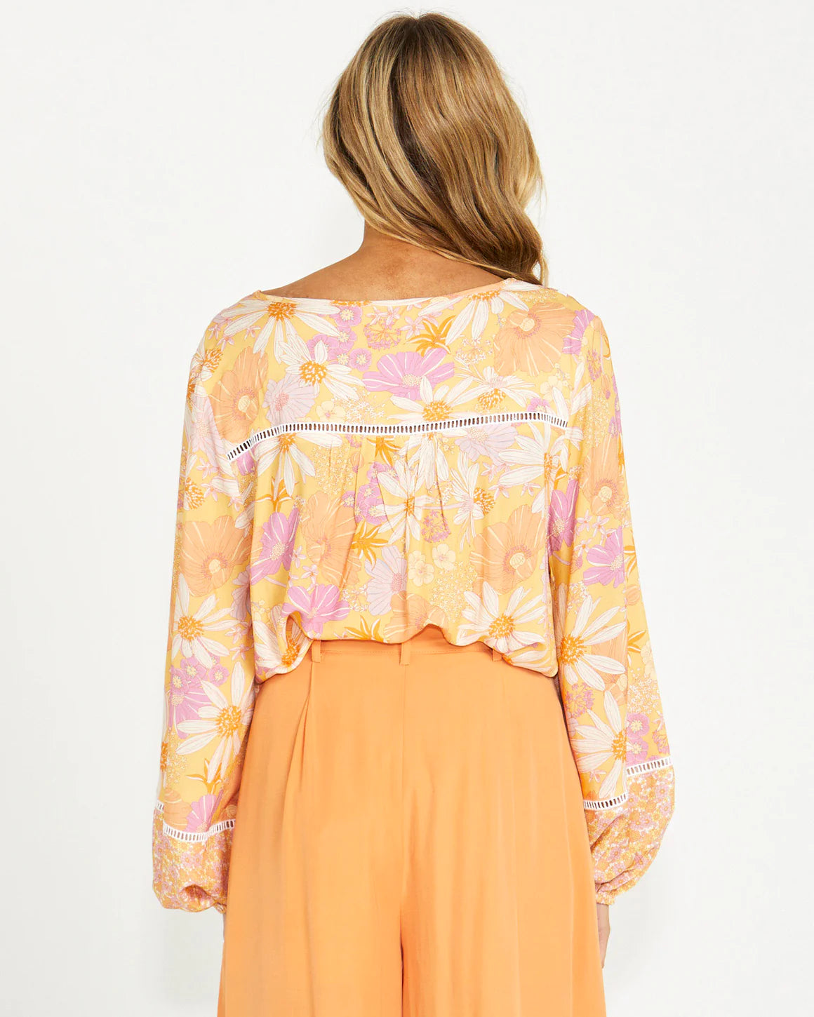 SASS MONTANA BOHO BLOUSE- MIXED FLORAL