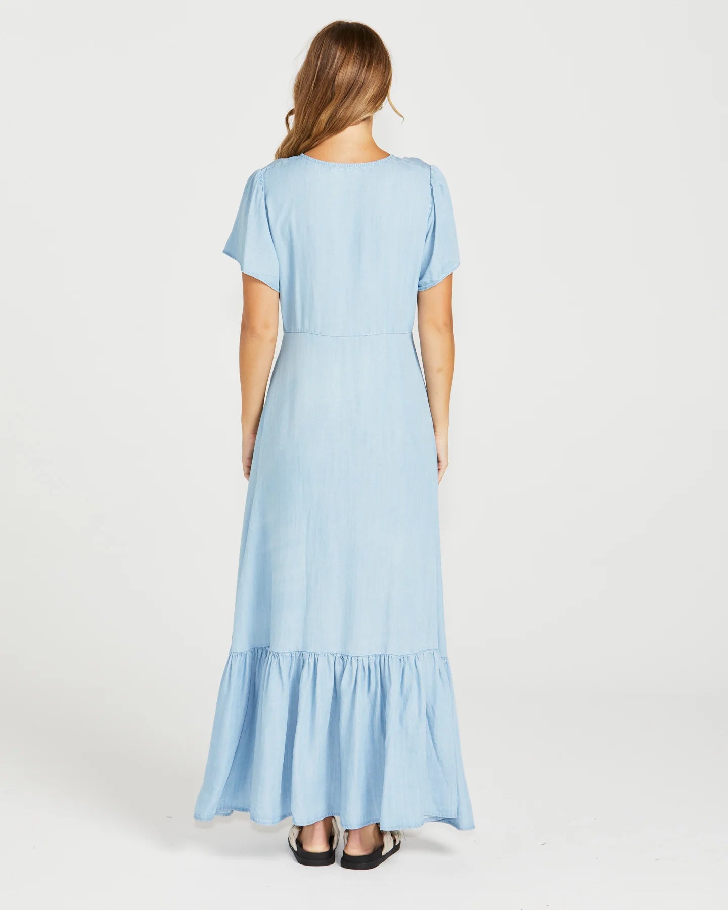 SASS DAVIE MAXI DRESS - CHAMBRAY