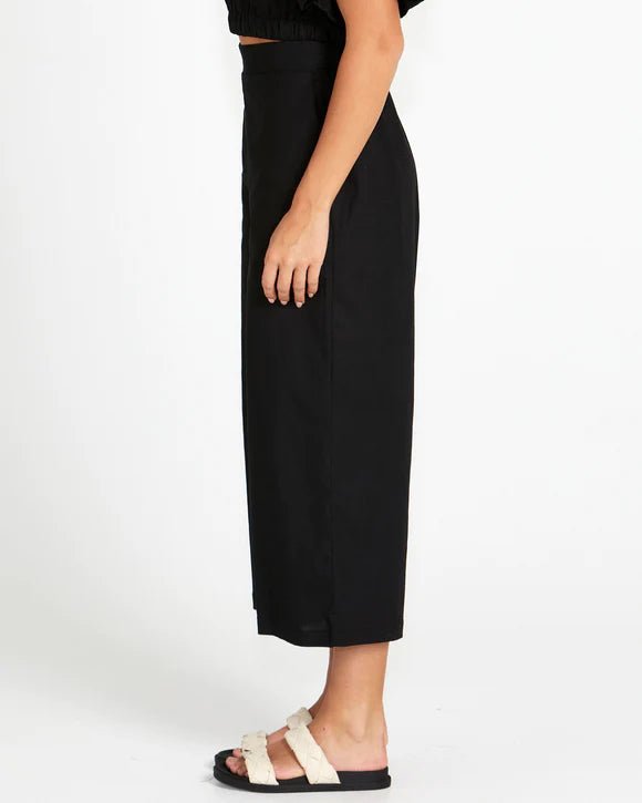 SASS MARNIE RELAXED PANT - BLACK