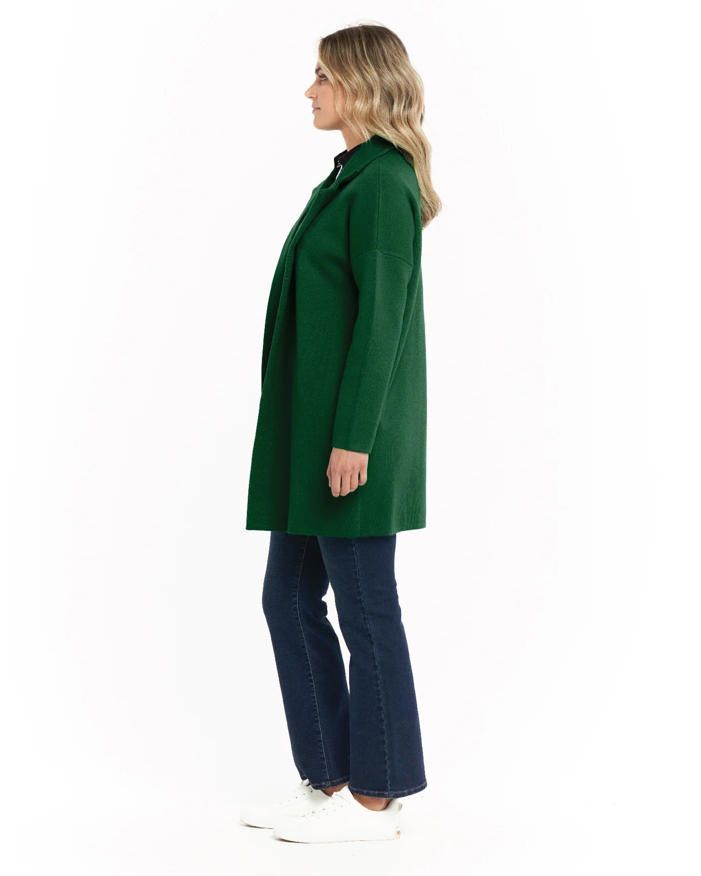 BETTY BASICS BRISTOL COATIGAN - CLOVER GREEN was $99.99 sale now.....