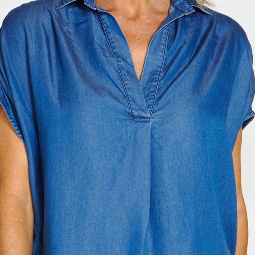 BETTY BASICS PORT CAMPBELL LYOCELL SHIRT was $89.99 ....