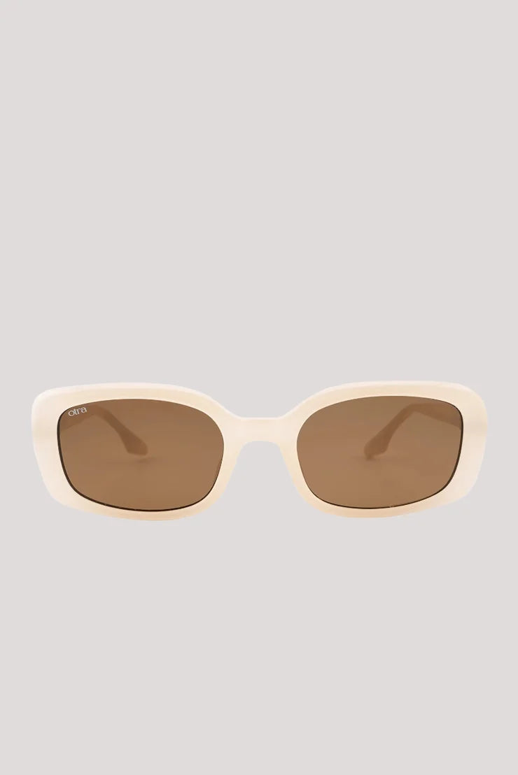 OTRA EYEWEAR - FROSTED IVORY/BROWN