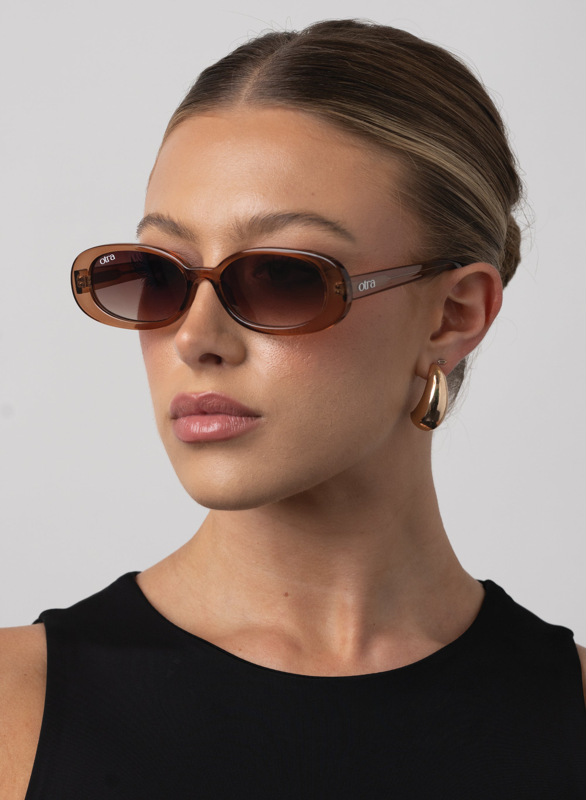 OTRA EYEWEAR - GINA TRANSPARENT COFFEE/BROWN