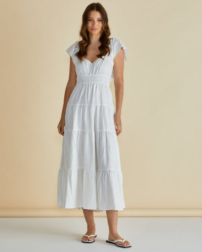 SADIE DRESS - WHITE