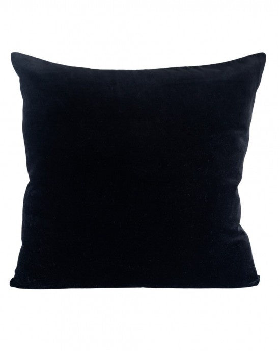 LINEN BACK VELVET CUSHION