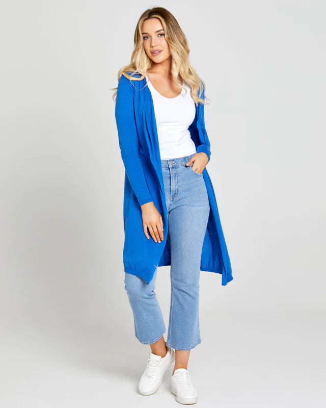 SASS DONNA WATERFALL CARDI - COBALT SALE WAS $89.99 ...NOW...