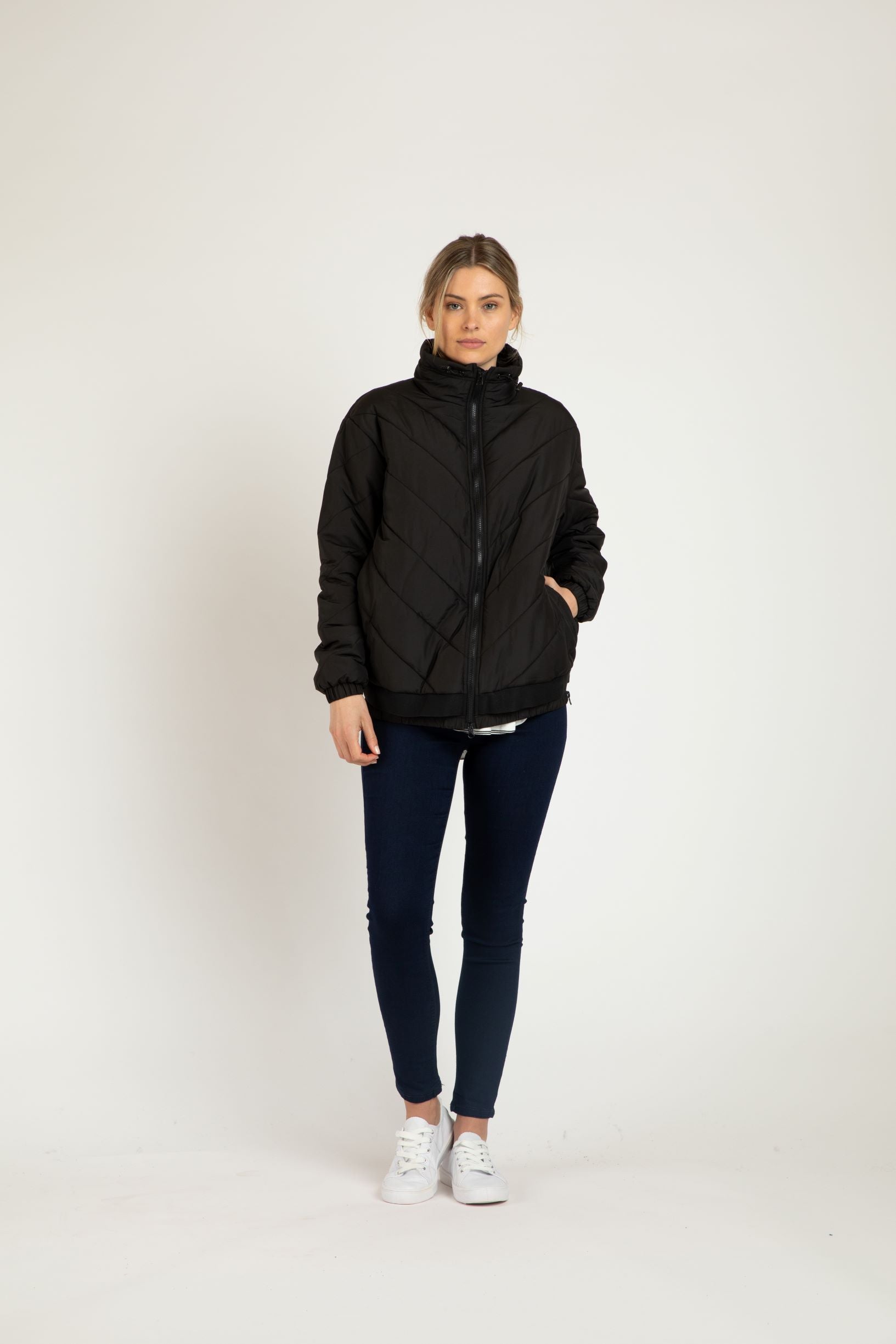 BETTY BASICS RYLIE PUFFA JACKET - SALE