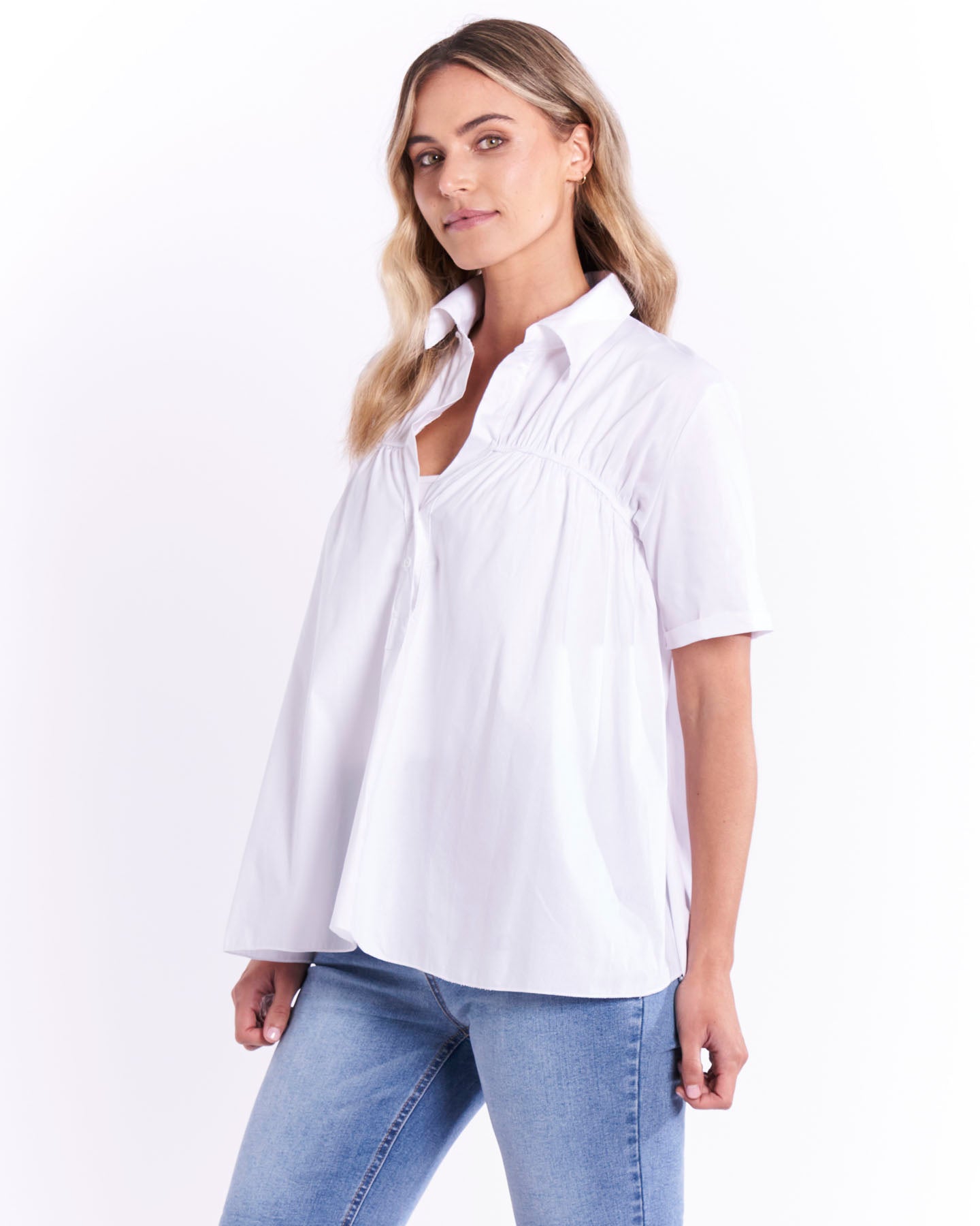 BETTY BASICS SYDNEY SMOCK SHIRT was $69.99....now...