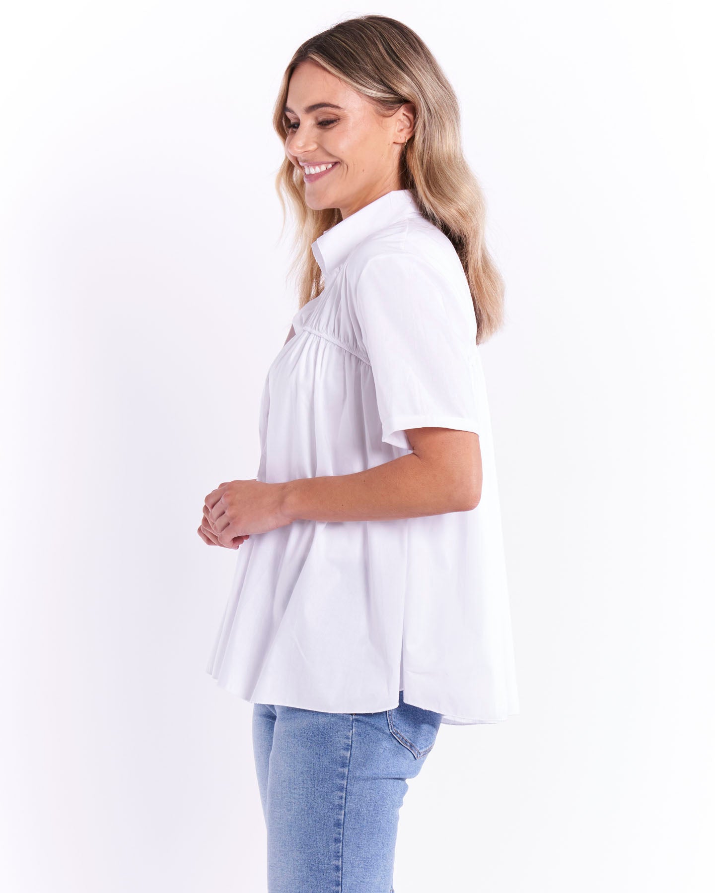 BETTY BASICS SYDNEY SMOCK SHIRT was $69.99....now...