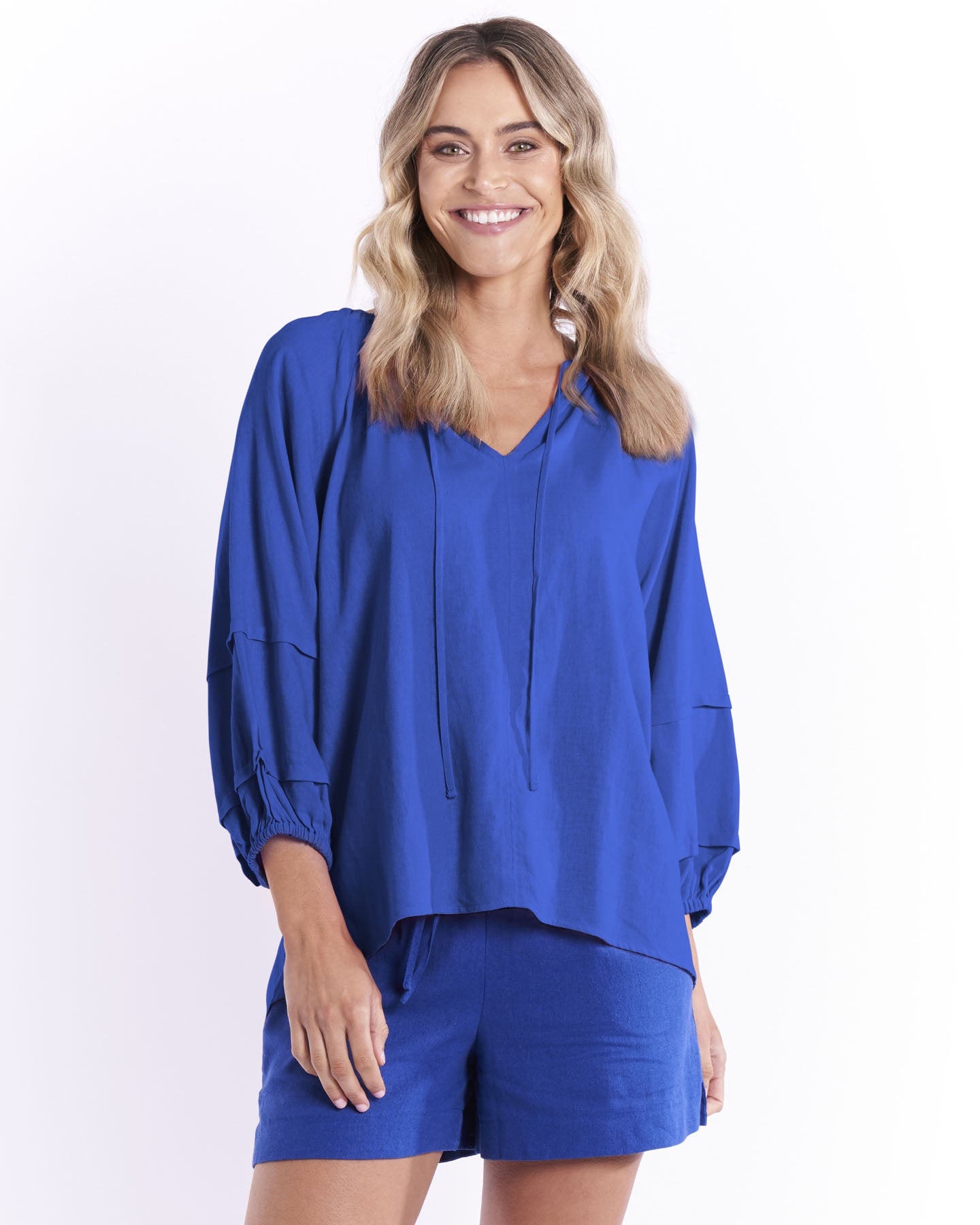 BETTY BASICS LULA LINEN BLOUSE- was $89.99.... now...