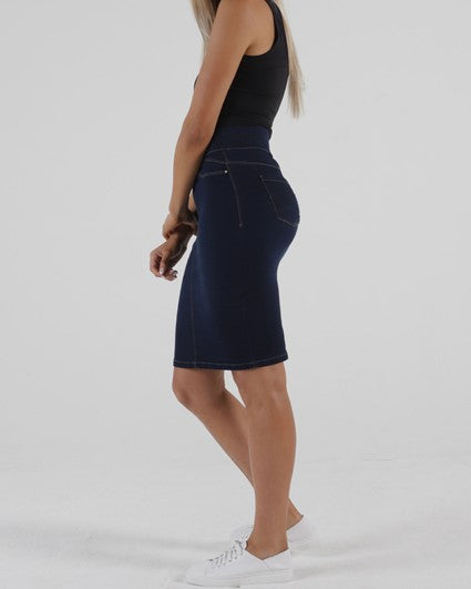 DENIM AINSLEY SKIRT WAS $54.99..... NOW