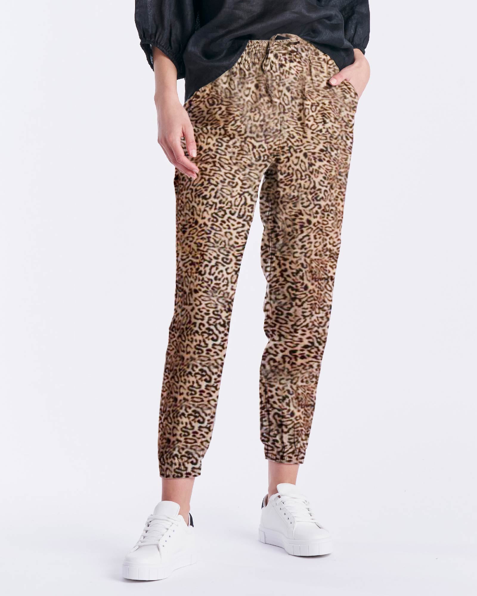 SASS PIPPA PANT - LEOPARD - SALE