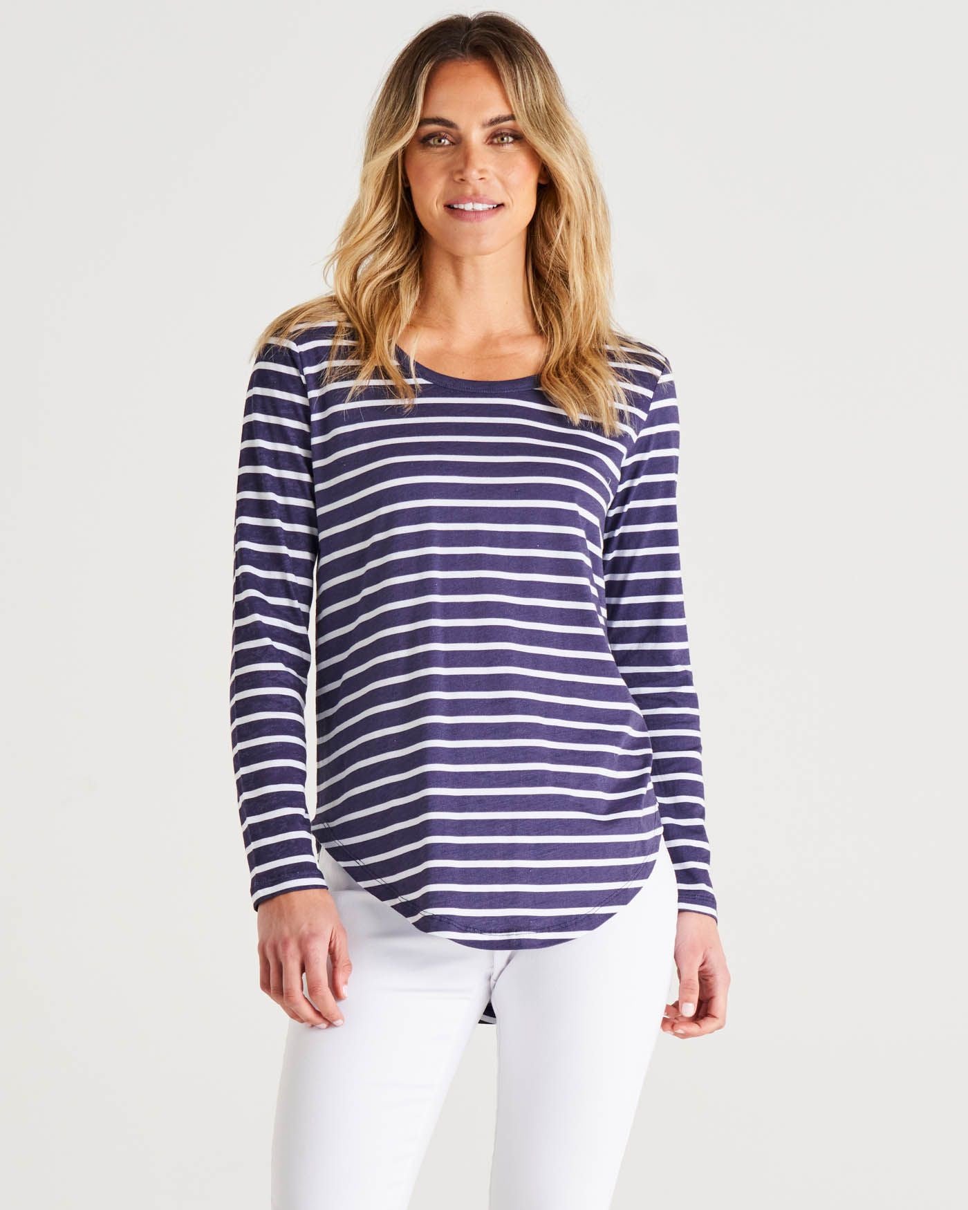 BETTY BASICS MEGAN LONG SLEEVE TOP