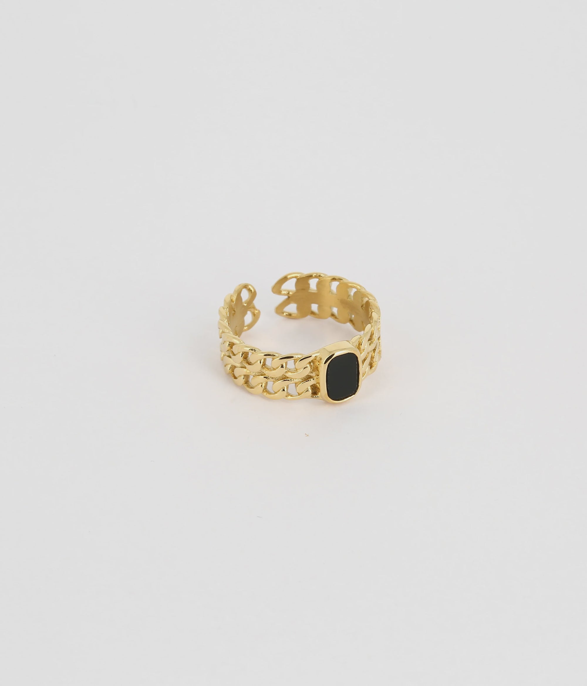 FARUS RING - BLACK ONYX