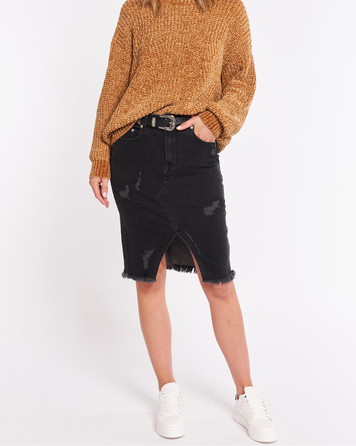 VANESSA DENIM SKIRT sale now