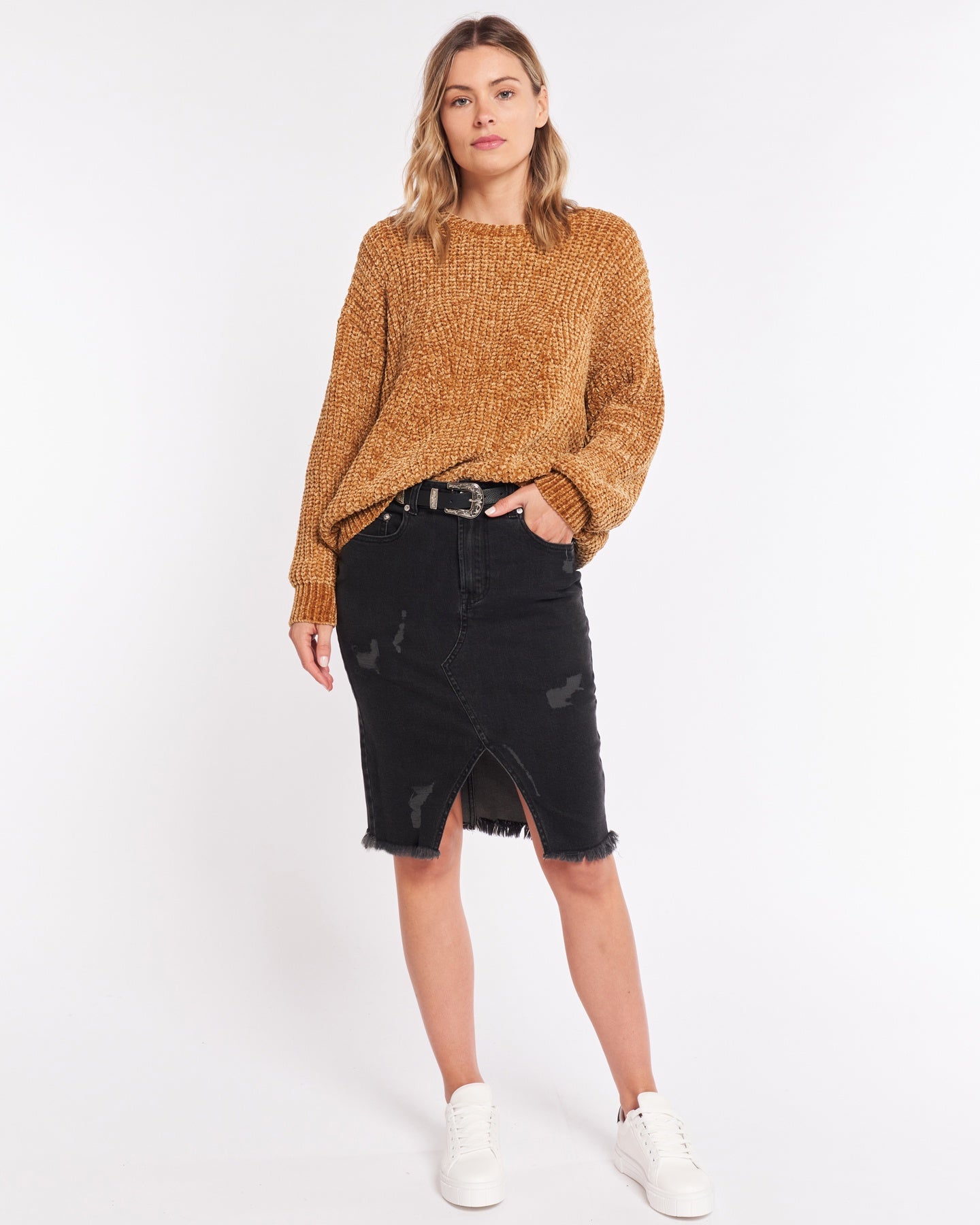 VANESSA DENIM SKIRT sale now