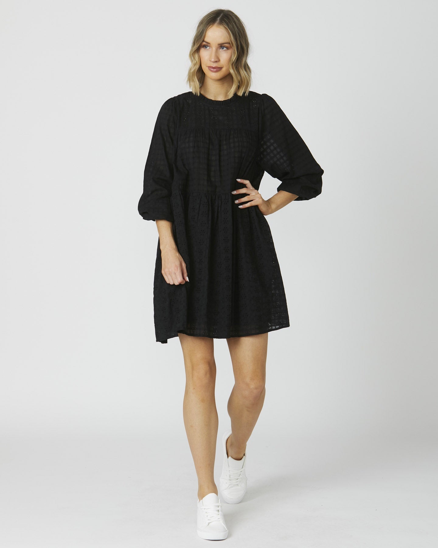 SASS WHITNEY DRESS - BLACK - was 99.99 now....