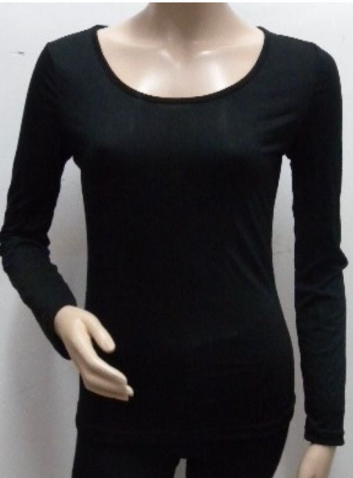 LONG SLEEVE BLACK TEE