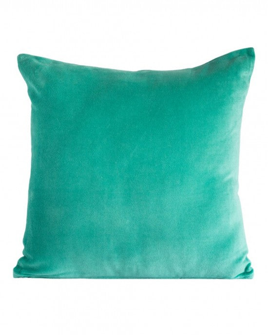 LINEN BACK VELVET CUSHION